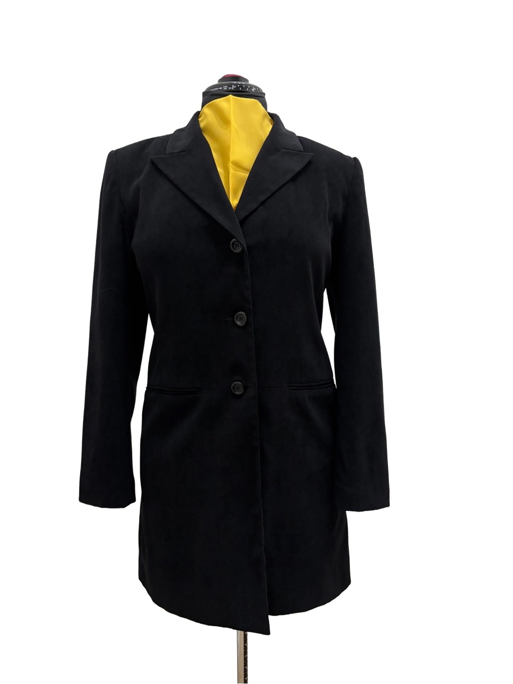 Vintage San Francisco Collection Black Longline Blazer Jacket